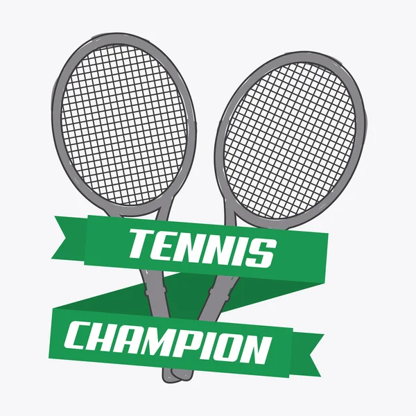 Diseño de tenis — Vector de stock