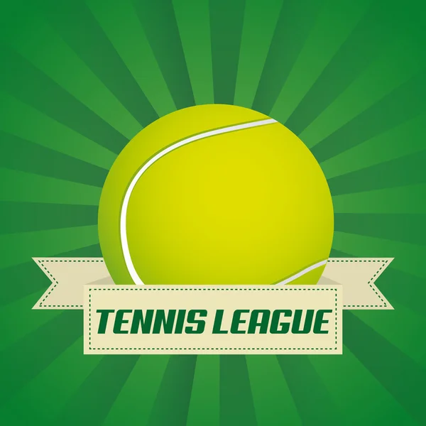 Conception de tennis — Image vectorielle