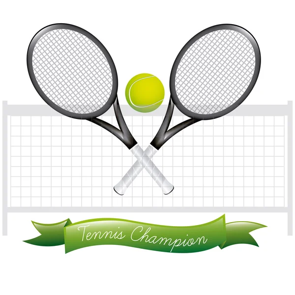 Tennis-Design — Stockvektor