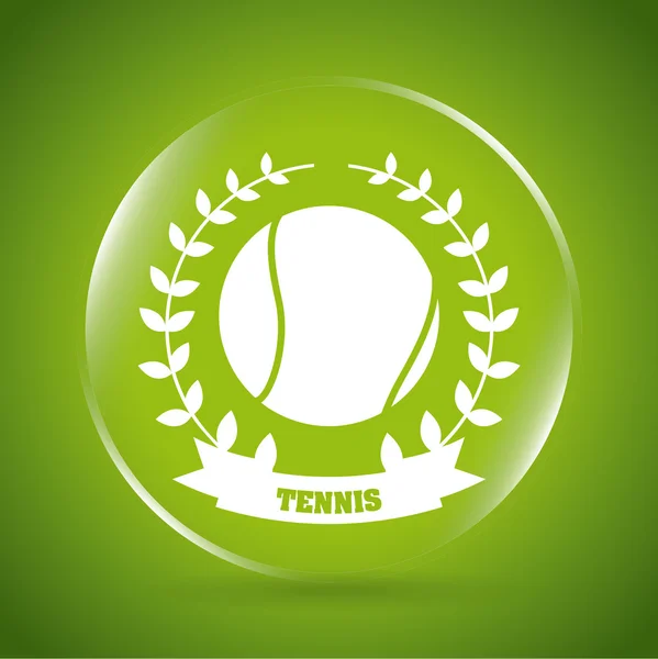 Tennis-Design — Stockvektor