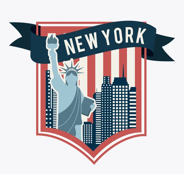 NYC ontwerp — Stockvector