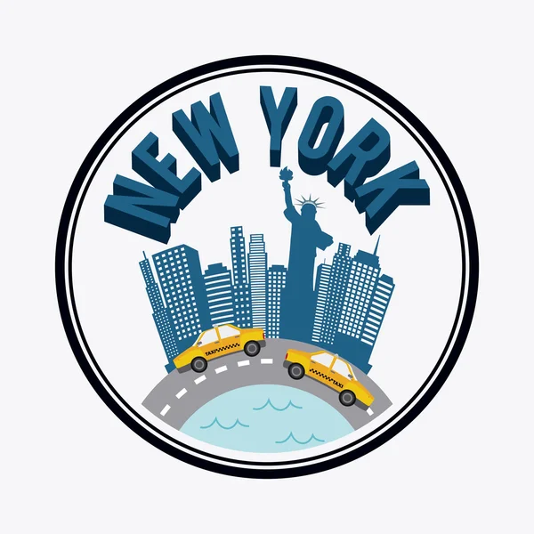 NYC design — Stockový vektor