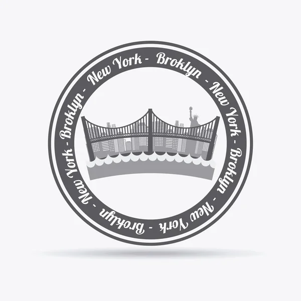 NYC design — Stock Vector