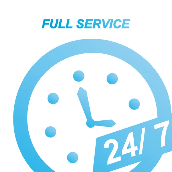 Service complet — Image vectorielle