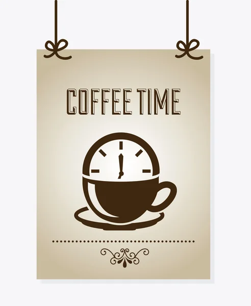 Czas kawy — Wektor stockowy