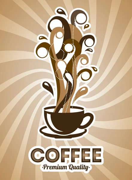 Coffee design — Stock Vector