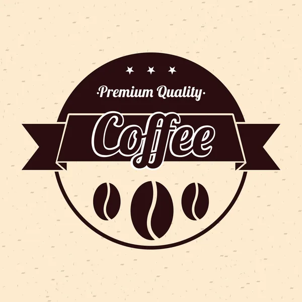 Diseño de café — Vector de stock