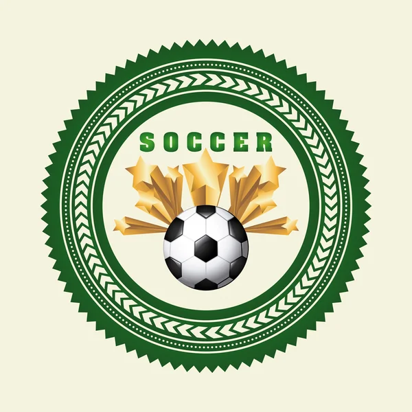 Fotbal design — Vector de stoc