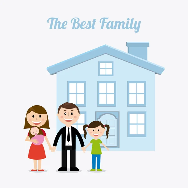 Family design — Stock Vector