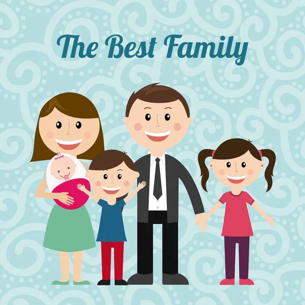 Family design — Stock Vector