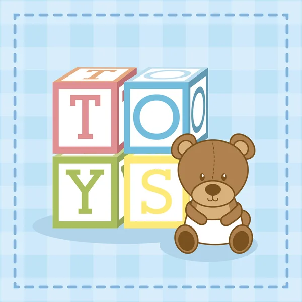 Toy design — Stock Vector