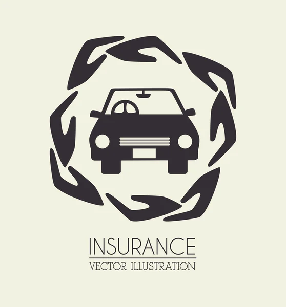 Diseño del seguro — Archivo Imágenes Vectoriales