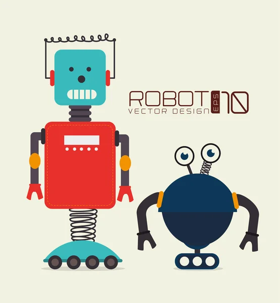 Robot design — Stock Vector