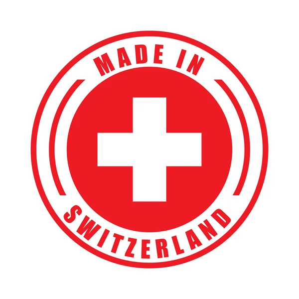 Zwitsers ontwerp — Stockvector