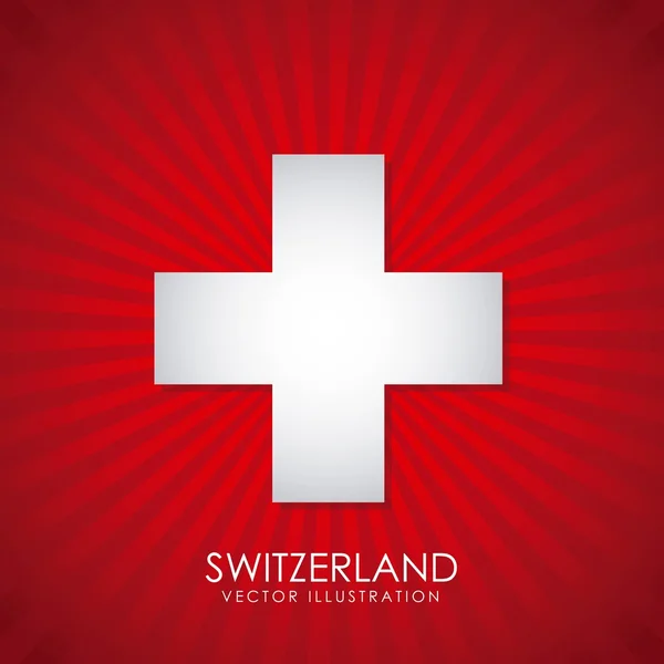 Swiss design — Stock Vector