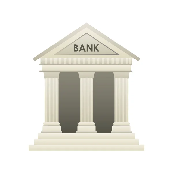 Bank ontwerp — Stockvector