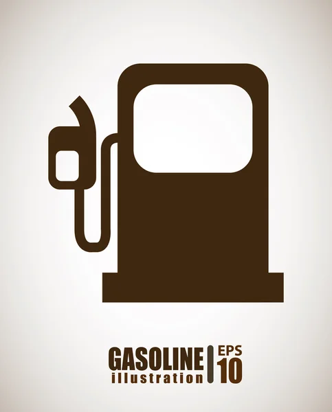 Projeto de gasolina — Vetor de Stock