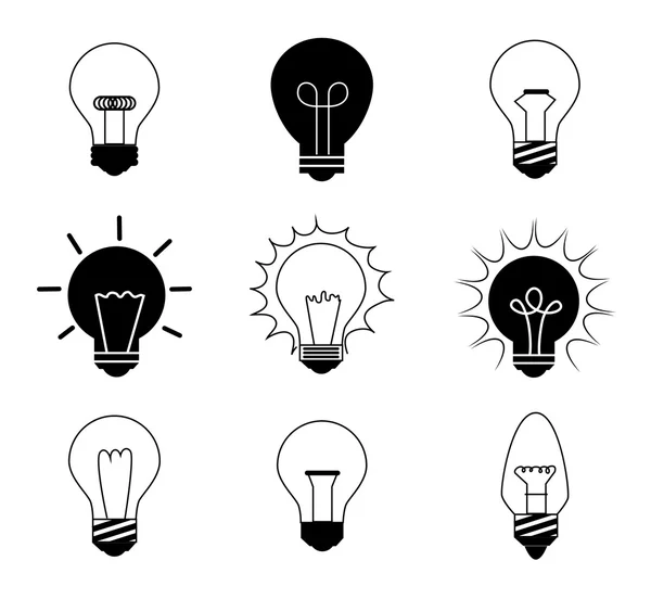 Bulb design — Stock Vector