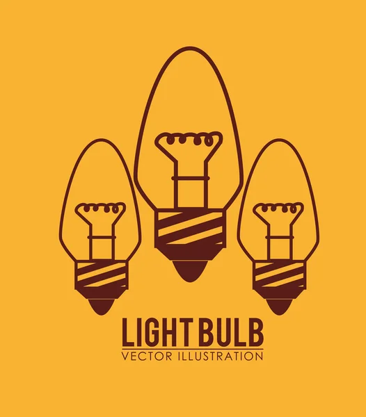 Lámpa design — Stock Vector
