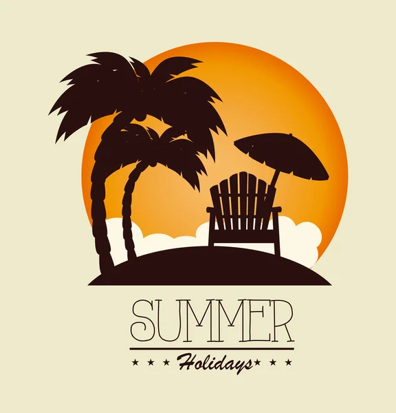 Design de verão —  Vetores de Stock