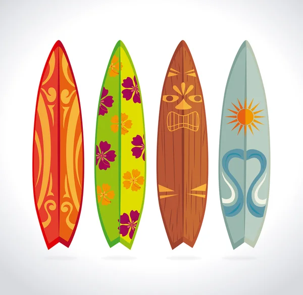 Sörf Tasarımı — Stok Vektör