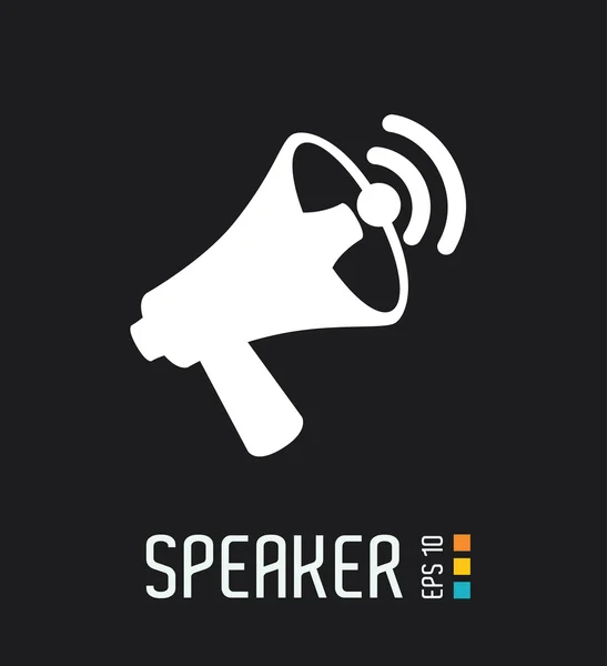 Speaker ontwerp — Stockvector