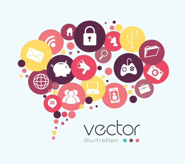 Technology design — Stock Vector