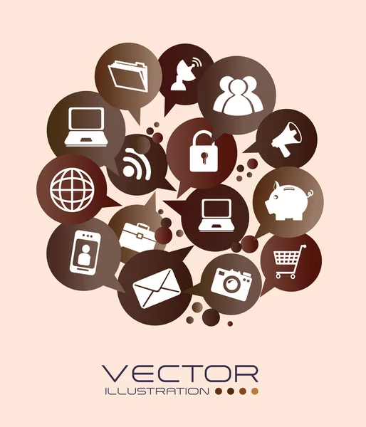 Technology design — Stock Vector