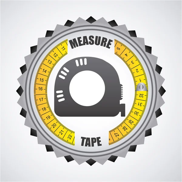 Measure design — Stock Vector