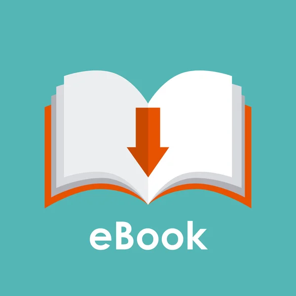 Design de ebook — Vetor de Stock