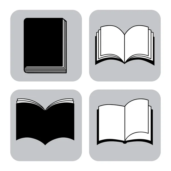 Diseño del libro — Vector de stock