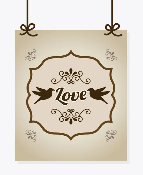 Love design — Stock Vector