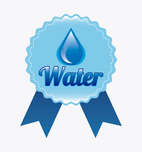 Wassergestaltung — Stockvektor