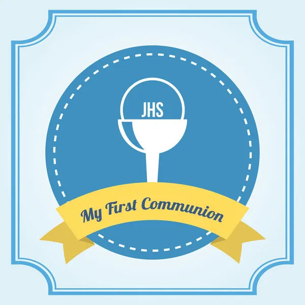 First communion — Stock Vector