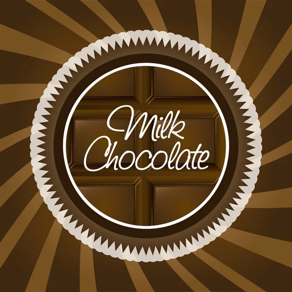Choklad design — Stock vektor