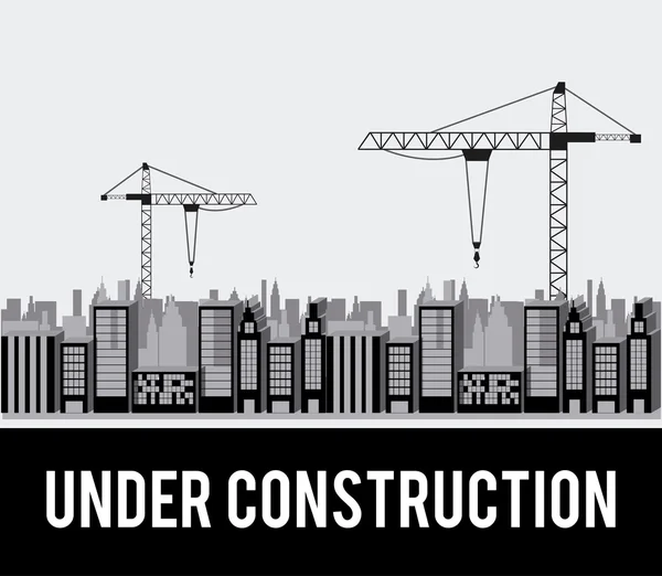 En construcción — Vector de stock