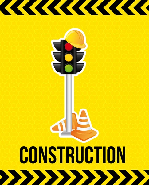 En construcción — Vector de stock