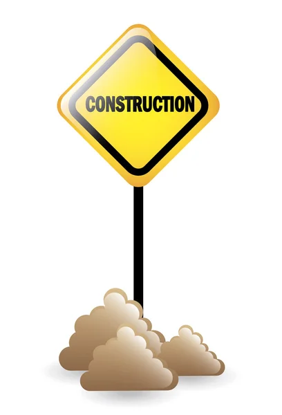 En construction — Image vectorielle