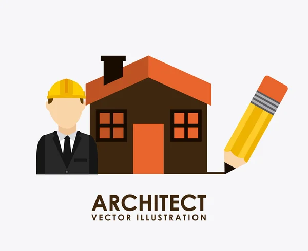 Stavební konstrukce — Stockový vektor
