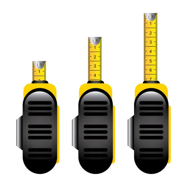 Diseño de la medida — Vector de stock