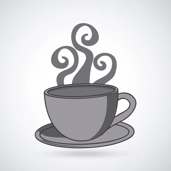 Kaffeedesign — Stockvektor