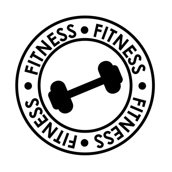 Fitnesz tervezés — Stock Vector