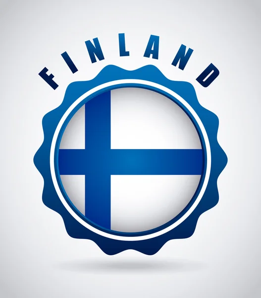Finland ontwerp — Stockvector