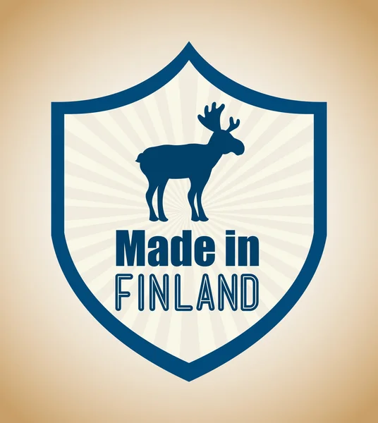 Finland ontwerp — Stockvector