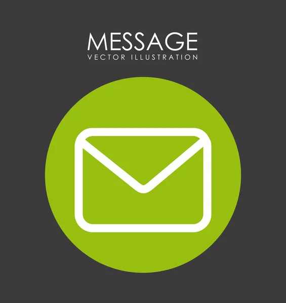 Diseño de Email — Vector de stock