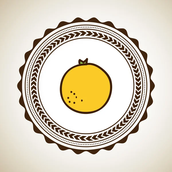 Diseño de frutas — Vector de stock