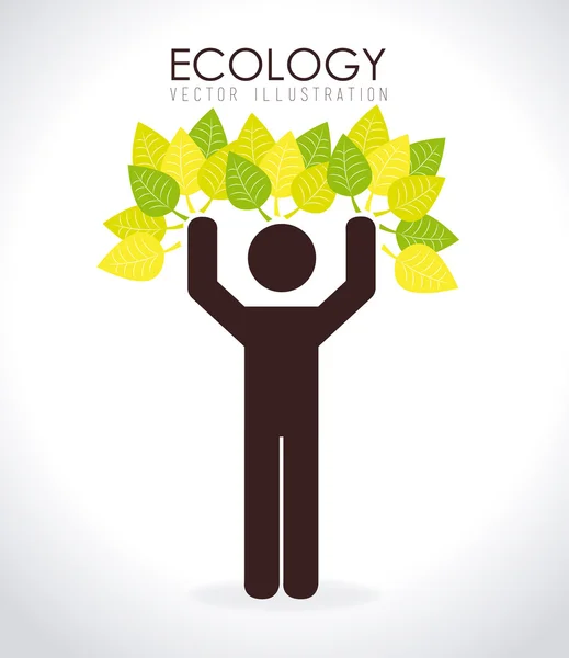 Ecology design — Stock Vector