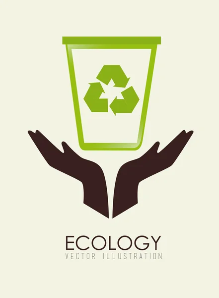 Diseño ecológico — Vector de stock