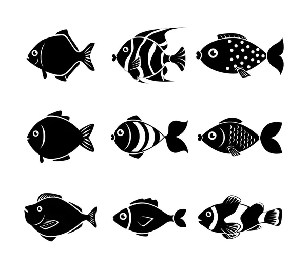 Diseño de peces — Archivo Imágenes Vectoriales