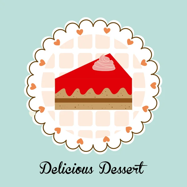 Dessert design — Stock vektor